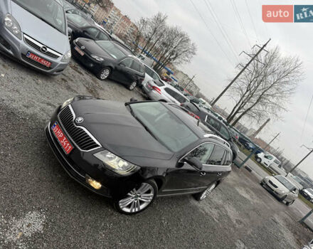 Черный Шкода Суперб, объемом двигателя 2 л и пробегом 235 тыс. км за 15500 $, фото 1 на Automoto.ua