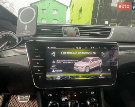 Черный Шкода Суперб, объемом двигателя 1.97 л и пробегом 219 тыс. км за 27787 $, фото 45 на Automoto.ua