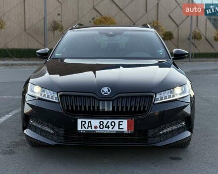 Черный Шкода Суперб, объемом двигателя 1.97 л и пробегом 155 тыс. км за 28400 $, фото 3 на Automoto.ua