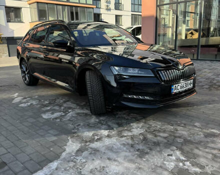 Чорний Шкода Суперб, об'ємом двигуна 1.4 л та пробігом 135 тис. км за 27400 $, фото 4 на Automoto.ua