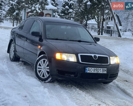 Черный Шкода Суперб, объемом двигателя 2.8 л и пробегом 280 тыс. км за 3000 $, фото 3 на Automoto.ua