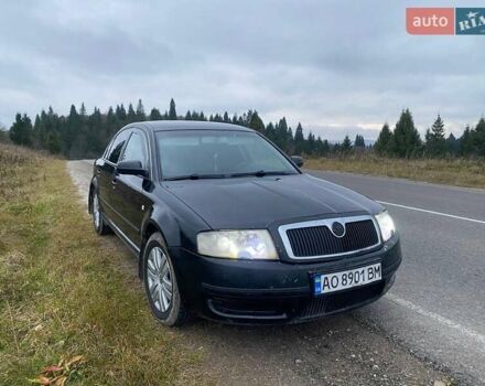 Черный Шкода Суперб, объемом двигателя 2.8 л и пробегом 341 тыс. км за 2950 $, фото 1 на Automoto.ua
