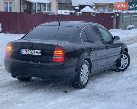 Черный Шкода Суперб, объемом двигателя 2.8 л и пробегом 280 тыс. км за 3000 $, фото 12 на Automoto.ua