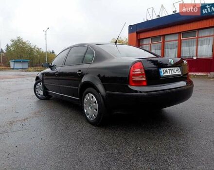 Черный Шкода Суперб, объемом двигателя 1.8 л и пробегом 347 тыс. км за 4550 $, фото 20 на Automoto.ua