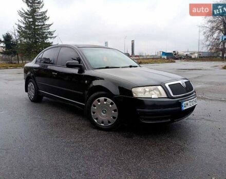 Черный Шкода Суперб, объемом двигателя 1.8 л и пробегом 347 тыс. км за 4550 $, фото 19 на Automoto.ua