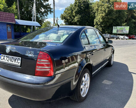 Черный Шкода Суперб, объемом двигателя 1.9 л и пробегом 270 тыс. км за 5400 $, фото 1 на Automoto.ua