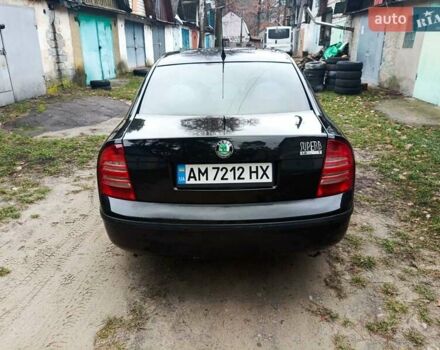 Черный Шкода Суперб, объемом двигателя 1.8 л и пробегом 347 тыс. км за 4550 $, фото 7 на Automoto.ua