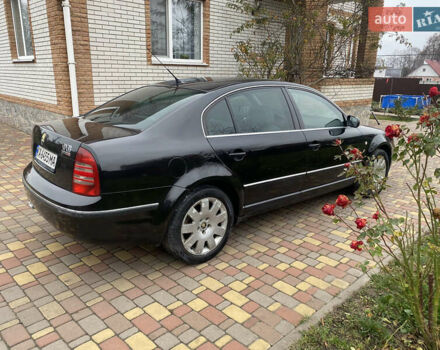 Черный Шкода Суперб, объемом двигателя 1.9 л и пробегом 300 тыс. км за 4600 $, фото 4 на Automoto.ua