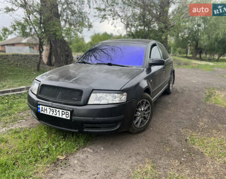 Черный Шкода Суперб, объемом двигателя 1.78 л и пробегом 240 тыс. км за 4400 $, фото 1 на Automoto.ua