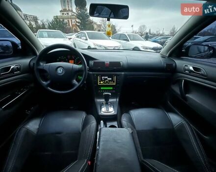 Черный Шкода Суперб, объемом двигателя 1.78 л и пробегом 200 тыс. км за 6600 $, фото 21 на Automoto.ua