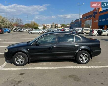 Черный Шкода Суперб, объемом двигателя 1.9 л и пробегом 245 тыс. км за 5941 $, фото 7 на Automoto.ua