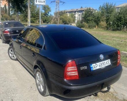 Черный Шкода Суперб, объемом двигателя 1.98 л и пробегом 320 тыс. км за 5200 $, фото 3 на Automoto.ua