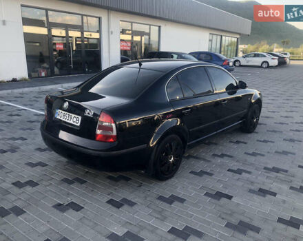 Черный Шкода Суперб, объемом двигателя 1.8 л и пробегом 230 тыс. км за 3900 $, фото 5 на Automoto.ua