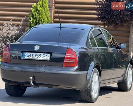 Черный Шкода Суперб, объемом двигателя 1.97 л и пробегом 340 тыс. км за 5600 $, фото 24 на Automoto.ua