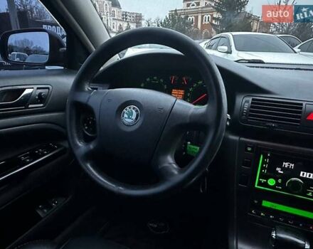 Черный Шкода Суперб, объемом двигателя 1.78 л и пробегом 200 тыс. км за 6600 $, фото 25 на Automoto.ua