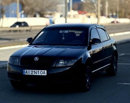 Черный Шкода Суперб, объемом двигателя 1.9 л и пробегом 335 тыс. км за 6000 $, фото 4 на Automoto.ua