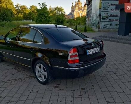 Черный Шкода Суперб, объемом двигателя 2.5 л и пробегом 289 тыс. км за 6000 $, фото 3 на Automoto.ua
