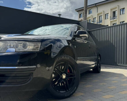 Черный Шкода Суперб, объемом двигателя 2 л и пробегом 210 тыс. км за 6299 $, фото 9 на Automoto.ua