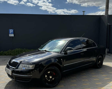 Черный Шкода Суперб, объемом двигателя 2 л и пробегом 210 тыс. км за 6299 $, фото 10 на Automoto.ua