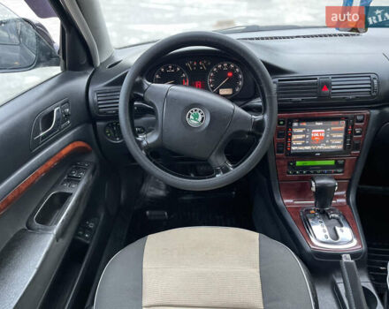 Черный Шкода Суперб, объемом двигателя 1.78 л и пробегом 234 тыс. км за 4850 $, фото 56 на Automoto.ua