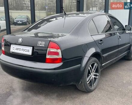 Черный Шкода Суперб, объемом двигателя 1.8 л и пробегом 261 тыс. км за 7990 $, фото 5 на Automoto.ua