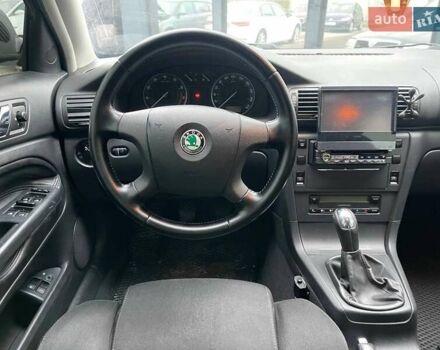 Черный Шкода Суперб, объемом двигателя 1.8 л и пробегом 261 тыс. км за 7990 $, фото 13 на Automoto.ua