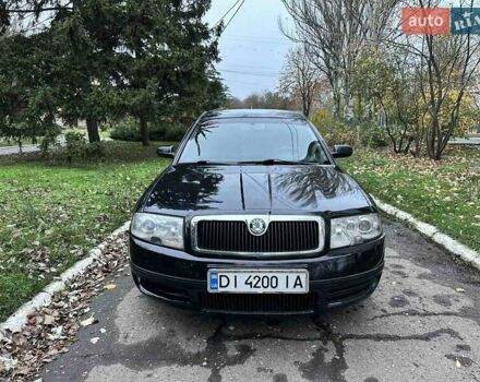 Черный Шкода Суперб, объемом двигателя 1.9 л и пробегом 356 тыс. км за 4500 $, фото 1 на Automoto.ua