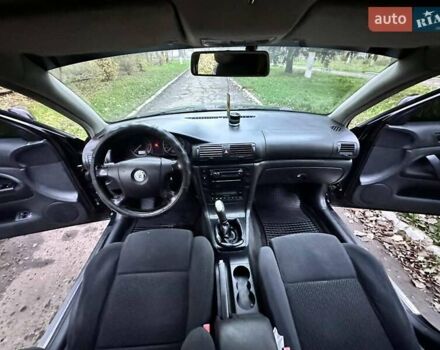 Черный Шкода Суперб, объемом двигателя 1.9 л и пробегом 356 тыс. км за 4500 $, фото 6 на Automoto.ua