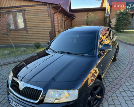 Черный Шкода Суперб, объемом двигателя 1.8 л и пробегом 156 тыс. км за 5700 $, фото 9 на Automoto.ua