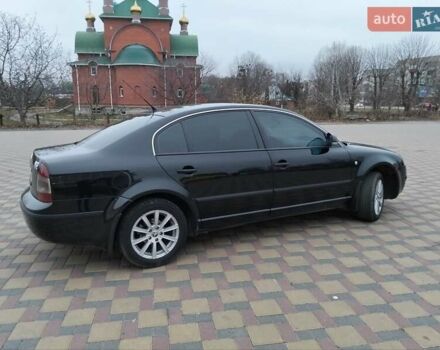 Черный Шкода Суперб, объемом двигателя 1.9 л и пробегом 240 тыс. км за 5600 $, фото 1 на Automoto.ua