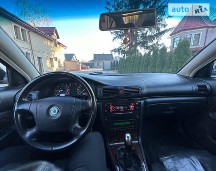 Чорний Шкода Суперб, об'ємом двигуна 1.9 л та пробігом 325 тис. км за 4500 $, фото 10 на Automoto.ua