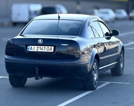 Черный Шкода Суперб, объемом двигателя 1.9 л и пробегом 335 тыс. км за 6000 $, фото 1 на Automoto.ua