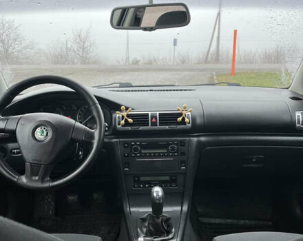 Чорний Шкода Суперб, об'ємом двигуна 2 л та пробігом 265 тис. км за 5900 $, фото 9 на Automoto.ua