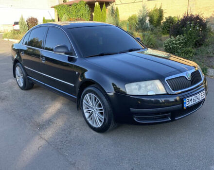 Черный Шкода Суперб, объемом двигателя 1.8 л и пробегом 309 тыс. км за 5800 $, фото 1 на Automoto.ua