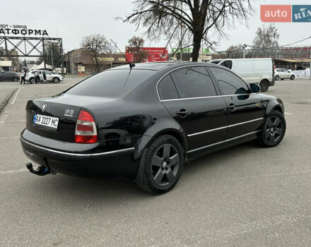 Черный Шкода Суперб, объемом двигателя 1.9 л и пробегом 270 тыс. км за 7900 $, фото 2 на Automoto.ua