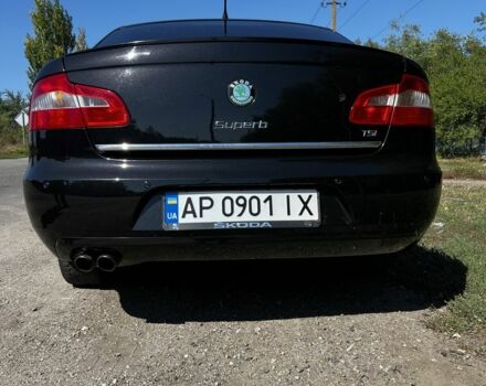 Черный Шкода Суперб, объемом двигателя 1.8 л и пробегом 202 тыс. км за 7999 $, фото 5 на Automoto.ua