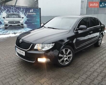 Черный Шкода Суперб, объемом двигателя 1.97 л и пробегом 369 тыс. км за 7690 $, фото 3 на Automoto.ua