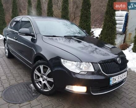 Черный Шкода Суперб, объемом двигателя 1.97 л и пробегом 369 тыс. км за 7690 $, фото 5 на Automoto.ua