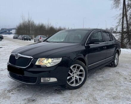 Черный Шкода Суперб, объемом двигателя 2 л и пробегом 322 тыс. км за 3600 $, фото 3 на Automoto.ua