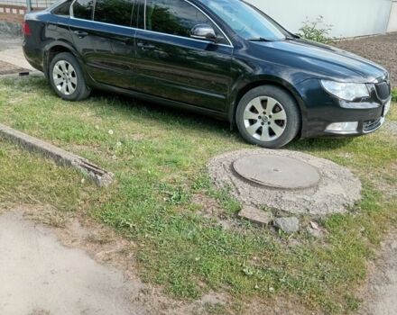 Черный Шкода Суперб, объемом двигателя 1.8 л и пробегом 210 тыс. км за 7400 $, фото 16 на Automoto.ua