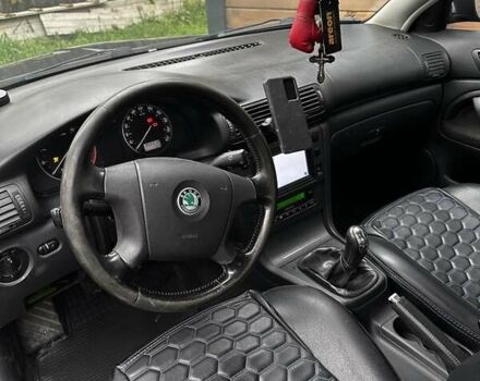 Черный Шкода Суперб, объемом двигателя 1.78 л и пробегом 352 тыс. км за 4700 $, фото 16 на Automoto.ua