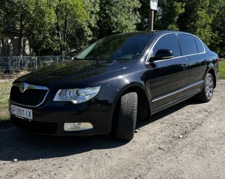 Черный Шкода Суперб, объемом двигателя 1.8 л и пробегом 202 тыс. км за 7999 $, фото 2 на Automoto.ua