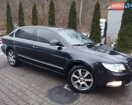 Черный Шкода Суперб, объемом двигателя 1.97 л и пробегом 369 тыс. км за 7690 $, фото 9 на Automoto.ua