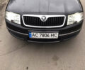 Чорний Шкода Суперб, об'ємом двигуна 2 л та пробігом 333 тис. км за 5500 $, фото 1 на Automoto.ua