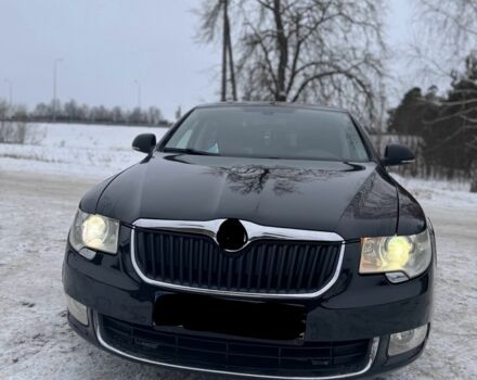 Черный Шкода Суперб, объемом двигателя 2 л и пробегом 322 тыс. км за 3600 $, фото 4 на Automoto.ua