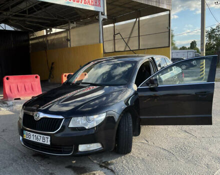 Черный Шкода Суперб, объемом двигателя 1.8 л и пробегом 255 тыс. км за 7500 $, фото 20 на Automoto.ua