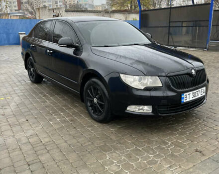 Черный Шкода Суперб, объемом двигателя 1.8 л и пробегом 165 тыс. км за 7800 $, фото 12 на Automoto.ua