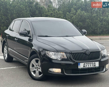 Чорний Шкода Суперб, об'ємом двигуна 1.97 л та пробігом 257 тис. км за 7700 $, фото 1 на Automoto.ua