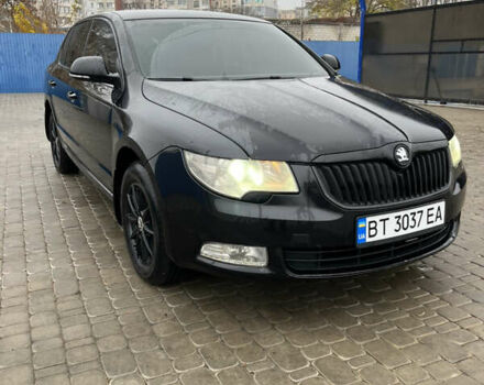 Черный Шкода Суперб, объемом двигателя 1.8 л и пробегом 165 тыс. км за 7800 $, фото 10 на Automoto.ua