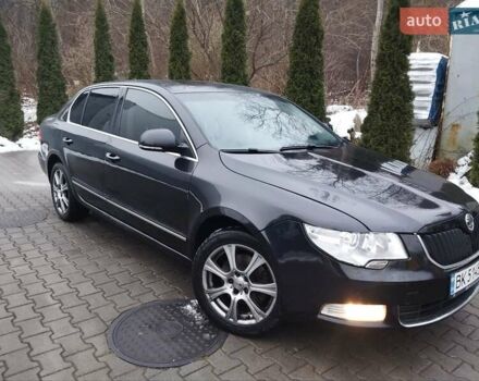 Черный Шкода Суперб, объемом двигателя 1.97 л и пробегом 369 тыс. км за 7690 $, фото 8 на Automoto.ua